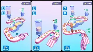 Donuts Factory Idle Game Gameplay for Android Mobile