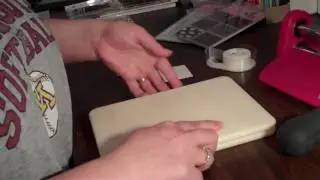 Placement Cutting with Spellbinders die templates