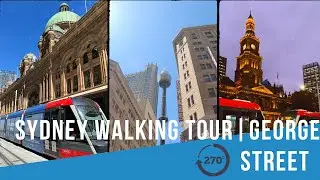 Spring Day Walk in Sydney (Australia) – From Haymarket to Circular Quay | George Street Walking Tour