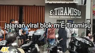 Beli tiramisu di tempat seperti atm vending machine jajanan viral melawai blok m jakarta selatan