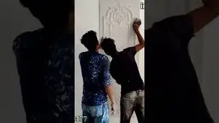 wall frame Design JK gypsum decoration