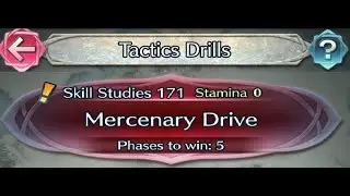 Feheroes - Tactics Drills : Mercenary Drive