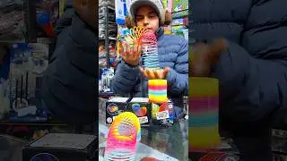 कलरिंग रैंबो स्प्रिंग🌈🧬🌈😲👀#new #unique #items #gift #ring #shorts  #trendingshorts #trend #ytshort