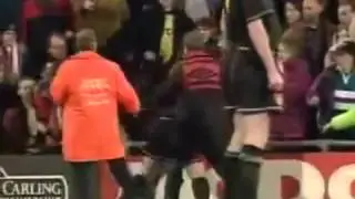 Eric Cantona's kung fu Kick