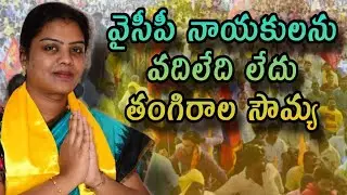 Tangirala Sowmya fire on vallabhaneni vamsi and kodali nani, telugu 9digi news
