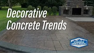 Today&rsquo;s Concrete Trends | Stamped Concrete #concretedecor #curbappeal #diy #design #trends #fyp 
