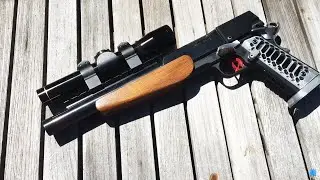 1911 Clerke Arms Xtender Single-Shot 357 38 Special Target