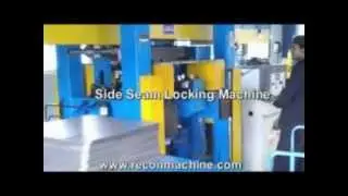 Machinery for Automobile Silencers - Side Seam Hook Forming & Locking Machine, Flanger, Seamer