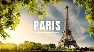 Paris City SkyView in 8K ULTRA HD - France Drone View [ASMR Around the World]