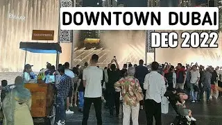 Dubai Night Walk 4K | Downtown Dubai | United Arab Emirates 🇦🇪