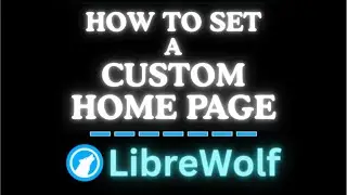 Как настроить домашнюю страницу в веб-браузере LibreWolf | Руководство для ПК