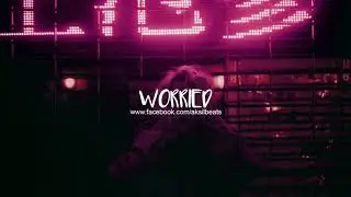 FREE   Russ Type Beat 2019    Deep Guitar Rap Instrumental Worried Prod  Aksil Beats