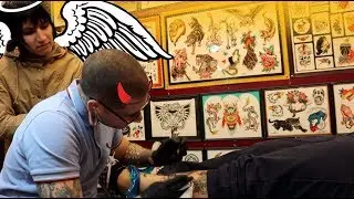 MY 100TH VIDEO ON YOUTUBE! / CRAWLING PANTHER TATTOO