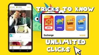 CLIPCLAPS UNLIMITED CLICK || EARN MORE CHESTS WITH THIS TRICKS || EASY HACK AMD FARMING ||
