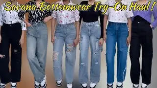 Savana affordable bottom wear😍/Casual,office,college wear #savanahaul #bottomwear