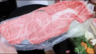 Sukiyaki Kit Japanese Beef Pot Luxury Meal Kit Easy Cooking
