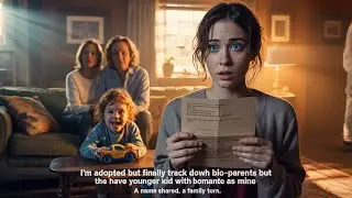 I'M ADOPTED BUT FINALLY TRACK DOWN BIO-PARENTS BUT THEY HAVE YOUNGER KID WITH THE SAME NAME AS MINE