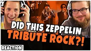 Rock LEGENDS Reacting to ROCK GODS?! 🤘🏻 Kennedy Center Tribute to Led Zeppelin had us PUMPED!
