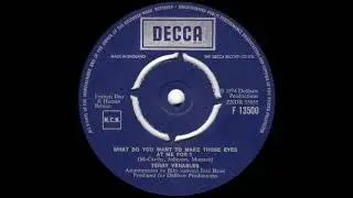 Terry Venables - What Do You Want To Make Those Eyes At Me For?