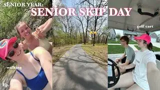 SENIOR YEAR: SENIOR SKIP DAY VLOG (ep.1)| Lilliana Rose