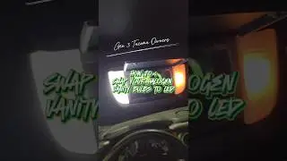 Easy Gen 3 Tacoma Mod: Swap Halogen Vanity Mirror Bulbs to LED #tacomanation #tacomamods #tacomadiy
