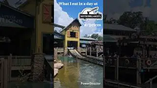 What I eat in a day at silver dollar city @sdcattractions
