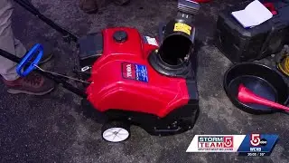 Mechanics provide tips on how to keep your car, snowblower in tip top shape for snow