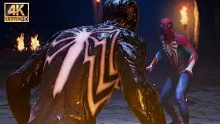 Симбиотический костюм против усовершенствованного костюма 2.0 (NG+) - Marvel’s Spider-Man 2 (4K40...
