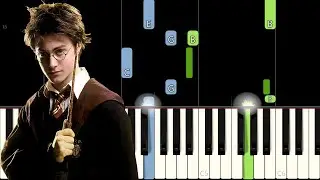 Harry Potter Theme Song (Piano Tutorial) [Synthesia]