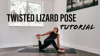 How to do Twisted Lizard Pose | Twisted Lizard Tutorial