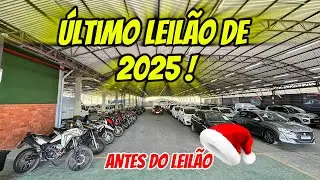 EXCLUSIVO ULTIMO MEGA LEIL&Atilde;O DE CARROS DE 2025!