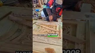 Teak trees have wood that is naturally water resistant