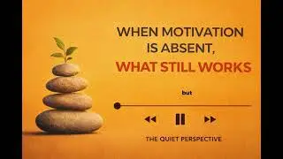 When Motivation is Absent, What Still Works | The Quiet Perspective Audiobook