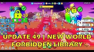 UPDATE 49 | ETERNAL QI RANK 4 | SCALING THUNDERBOLT- Weapon Fighting Simulator #120