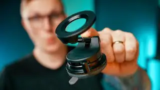 LISEN Magsafe Handyhalterung mit Vakuum Saugnapf & Magnetring - flexibel einsetzbar