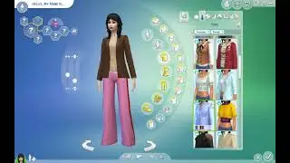 Haciendo a mi amiga Modo CAS en los Sims 4 :)