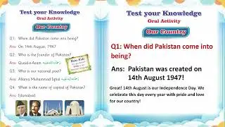 Test Your Knowledge | Oral Activity: Our Country | General Knowledge for Kids | Zara Publications