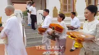 Mew Ordination Ceremony 🙏✨ #mewsuppasit #ordination #god #tulpakorn #mewtul#family#friends#alwaysmew