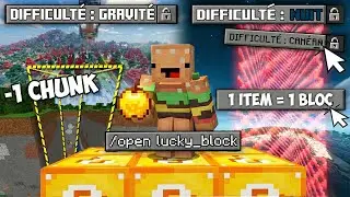 I merged all my concepts into Minecraft