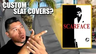 Custom Car Seat Covers -  Scarface Personalized Gift Ideas