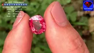 Spinel đỏ 4.985ct h&agrave;ng tự nhi&ecirc;n 100% [ HV341-4 ] gi&aacute; 99 triệu - 0921400999