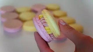 GANACHE FOR MACARONS. LEMON - RASPBERRY 🔝