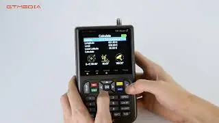 GTMEDIA V8 Finder 2 Satellite Finder DVB-S/S2/S2X Satellite Signal Detector 3.5-inch LCD Display