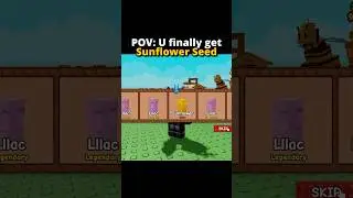 POV: U finally get Sunflower after Gambling 100s of Flower Seed Packs 🙏🥳
