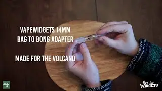 14mm Bag to Bong Adapter - Storz and Bickel Volcano Accessory - VapeWidgets