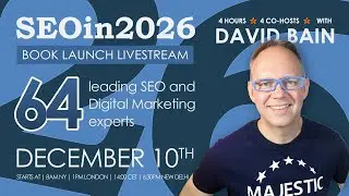 SEO in 2026 Livestream Book Launch