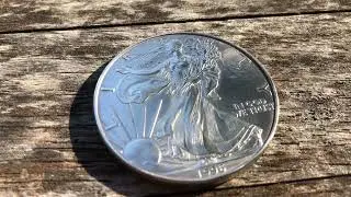 Silver Eagle Milk Spot Removal FAILURE part 2