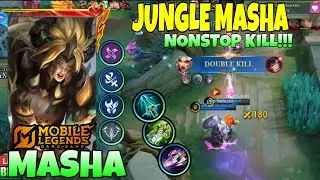 Jungle Masha Best Build and Emblem 2025 pt.469 - Build Top 1 Global Masha ~ MLBB