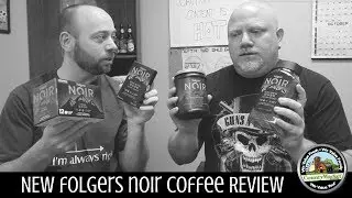 NEW Folgers Noir Coffee Review | First Taste Test