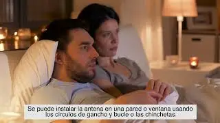 Mohu Leaf Supreme Pro Indoor HDTV Antenna with Signal Indicator - Setup - Con subt&iacute;tulos espa&ntilde;oles